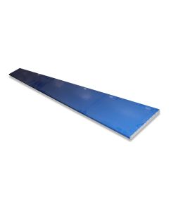 Buchtenprofil 35x500-6500 blau geschlossen