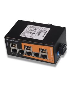 Ethernet-Switch mit  8 x RJ45 24V C-Schiene BasicLine