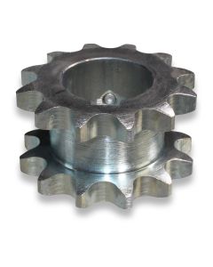 Kettenrad 3/4-Z12-B40 doppelt genutet