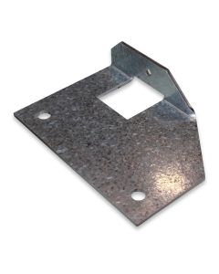 Halter für Quadratrohr im Endsatz MPF NNB V21