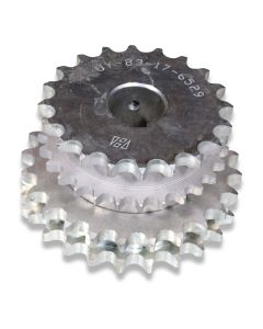 Kettenrad DUPLEX 1/2" Z24 + 3/8" Z27 + 1/2" Z20 B25