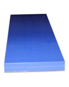 Kunststoffpaneel 51-1000x 300 Ultramarinblau