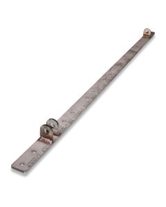 Wandhalter Scharnieraufnahme 1000/35N Edelstahl Drehtür