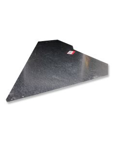 Trennwand Blech hinter Nest Nova TT-1800