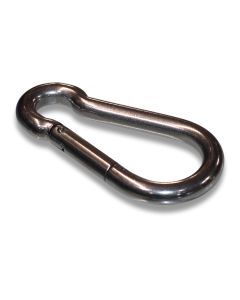 Karabinerhaken 100x10mm Edelstahl
